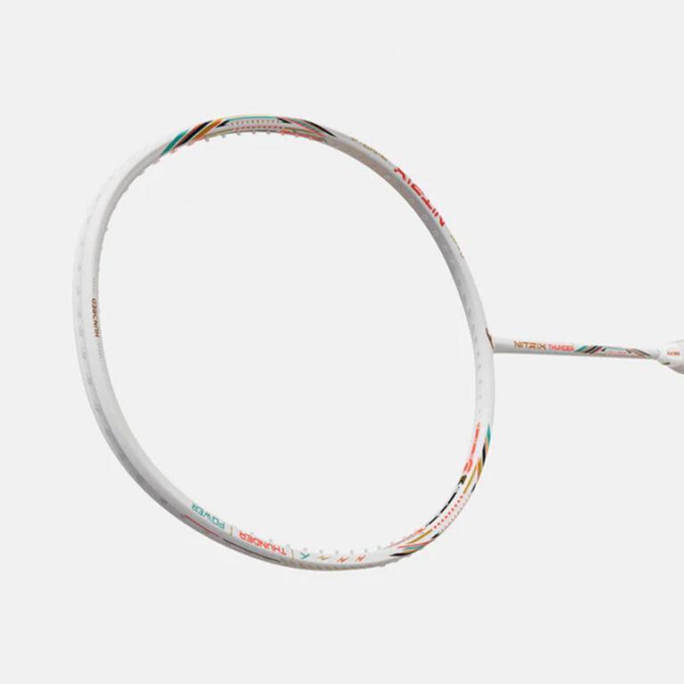 Vợt Cầu Lông Hundred Nitrix Thunder - Trắng/Cam 21 vot cau long hundred nitrix thunder trang cam 7