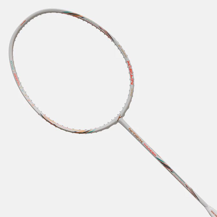 Vợt Cầu Lông Hundred Nitrix Thunder - Trắng/Cam 15 Vợt Cầu Lông Hundred Nitrix Thunder - Trắng/Cam - Ảnh 7