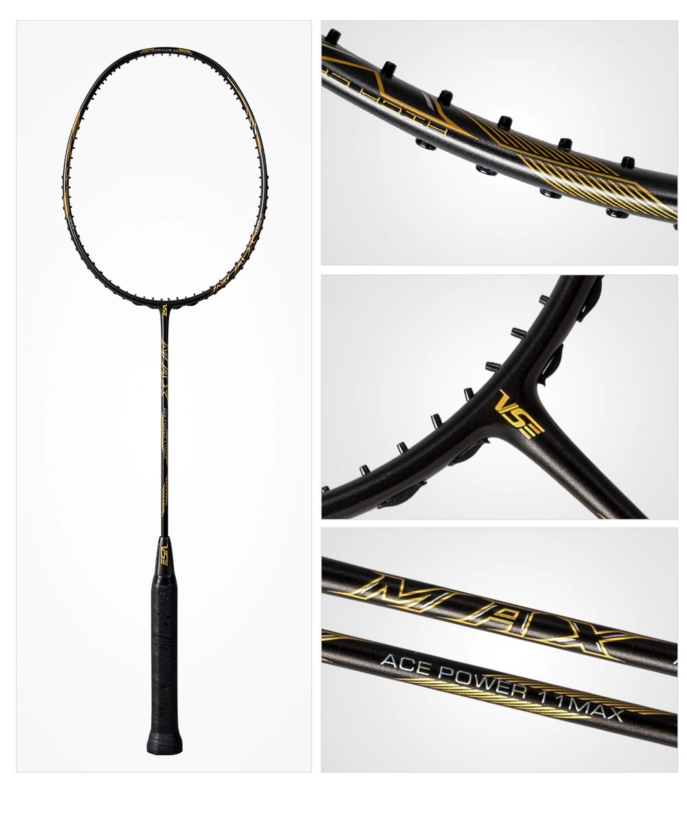 Vợt cầu lông VS ACE Power 11 Max Đen 14 vot cau long vs ace power 11 max den 1