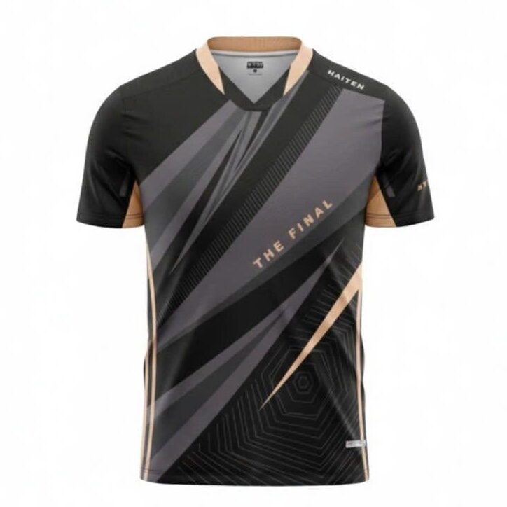 Áo thể thao Hyfa Final Đen 10 Áo Nam Hyfa Final Đen