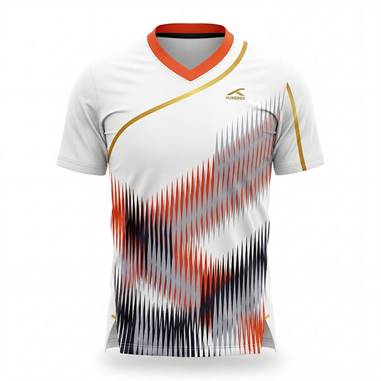 Áo thun nam Hundred Bladefire - Trắng