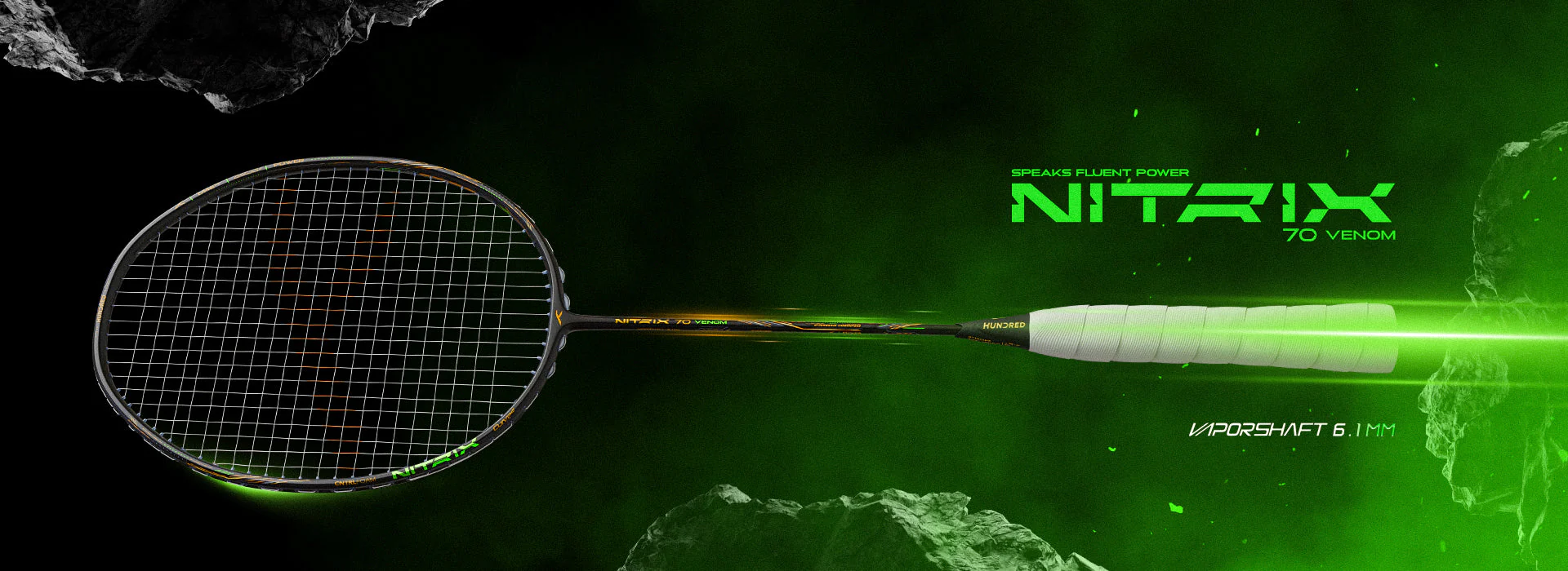 Vợt Cầu Lông Hundred Nitrix 70 Venom 26 Vot Cau Long Nitrix 70 Venom 1