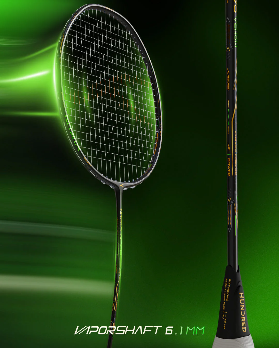 Vợt Cầu Lông Hundred Nitrix 70 Venom 27 Vot Cau Long Nitrix 70 Venom 2