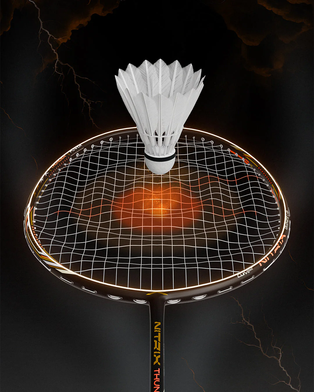 Vợt Cầu Lông Hundred Nitrix Thunder - White/Green 27 vot cau long hundred nitrix thunder 2
