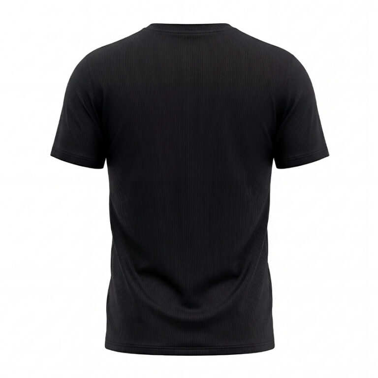 Áo thun nam Hundred Court King - Đen 11 ao thun nam hundred court king den 2