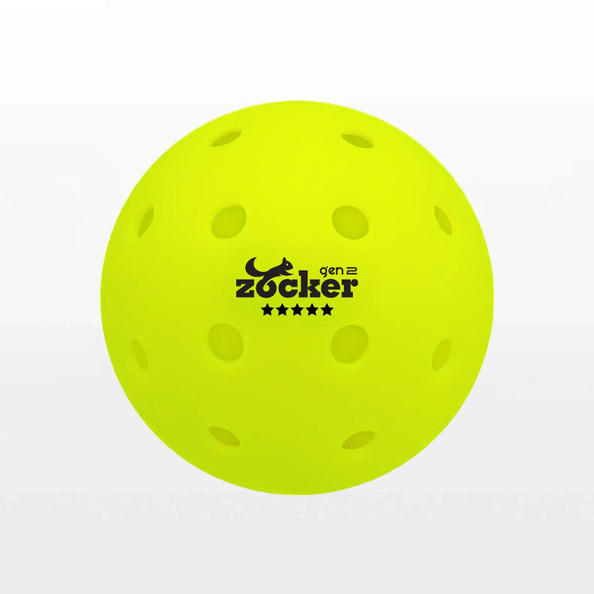 Banh Pickleball Zocker Five Star Gen 2 ZB02 (Quả) 9 Banh Pickleball Zocker Five Star Gen 2 ZB02