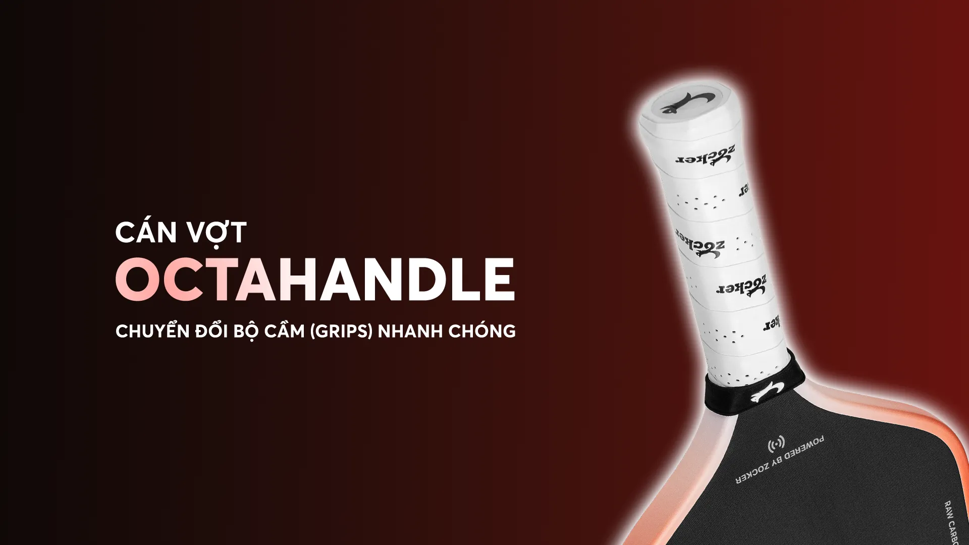 Vợt Pickleball Zocker Power One 38 vot pickleball zocker power one 3