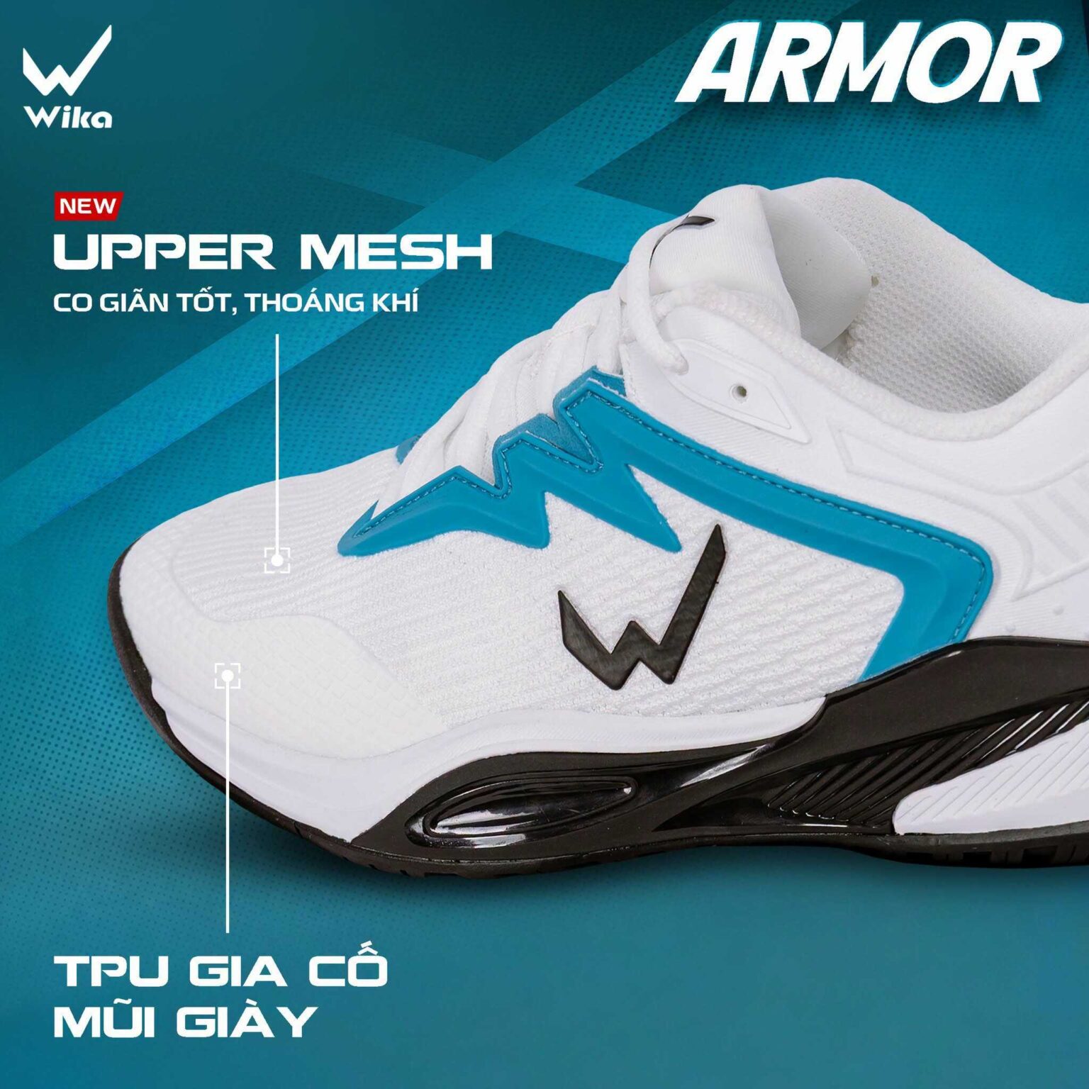 Giày Thể Thao Wika Armor 16 Giày Thể Thao Wika Armor