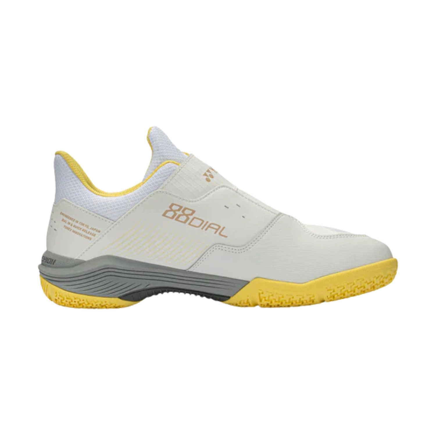 Giày Cầu Lông Yonex 88 Dial 3 White/Yellow 10 Giày Cầu Lông Yonex 88 Dial 3 White/Yellow - Ảnh 2