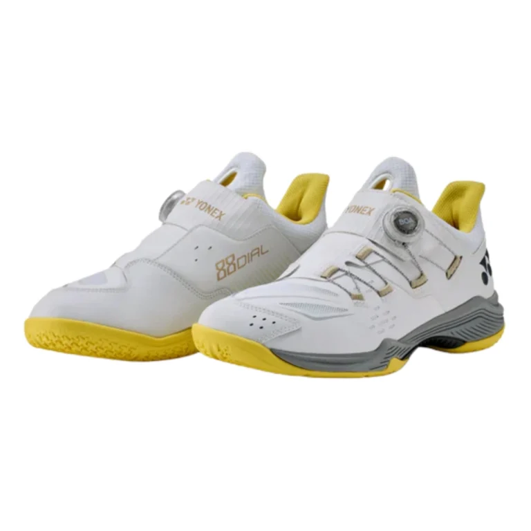 Giày Cầu Lông Yonex 88 Dial 3 White/Yellow 17 giay cau long yonex 88 dial 3 white yellow 3
