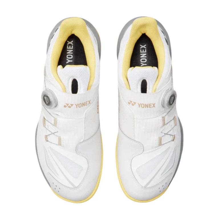Giày Cầu Lông Yonex 88 Dial 3 White/Yellow 18 giay cau long yonex 88 dial 3 white yellow 4