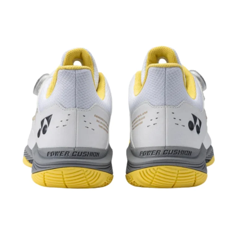 Giày Cầu Lông Yonex 88 Dial 3 White/Yellow 19 giay cau long yonex 88 dial 3 white yellow 5