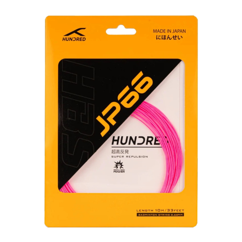 Dây Cước Đan Vợt Hundred JP 66 15 HU110023Cước Hundred JP 66 - Hồng Thạch Anh